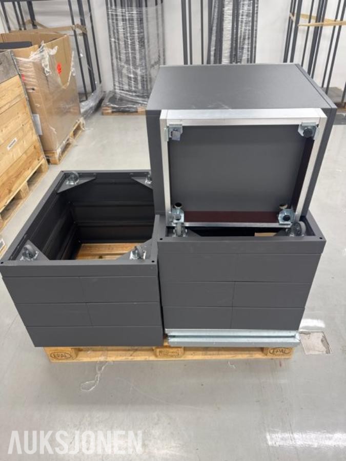 Komplett Wanzl butikkinnredning / hyllesystem – over 4 500 deler