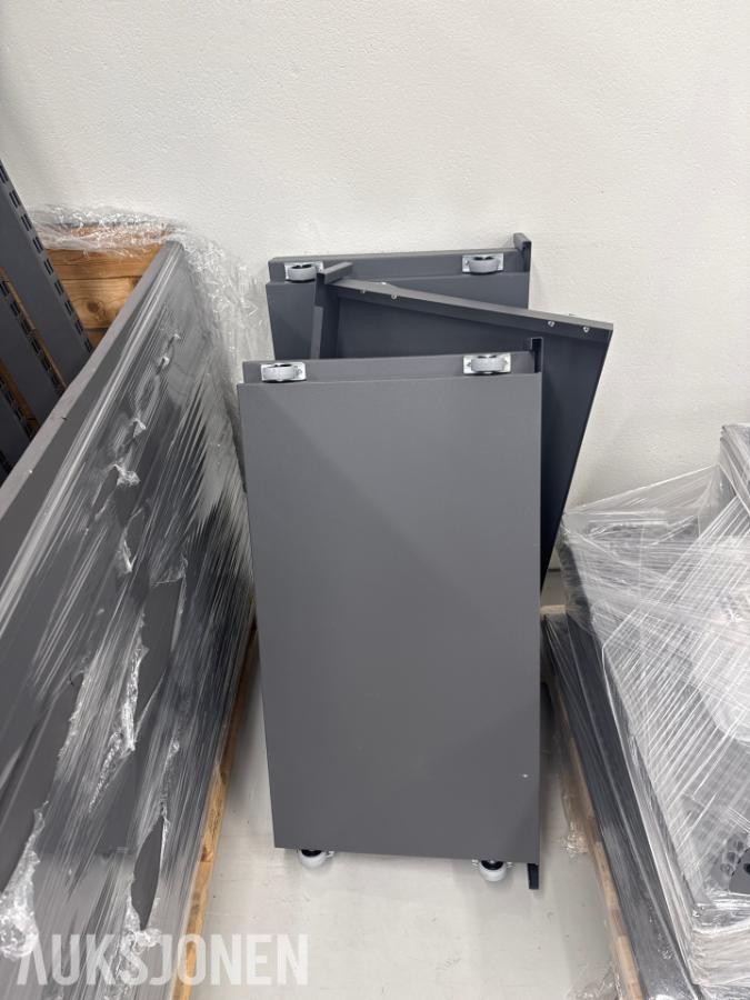 Komplett Wanzl butikkinnredning / hyllesystem – over 4 500 deler