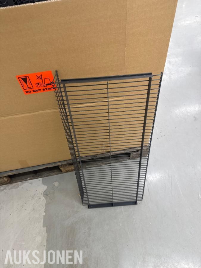 Komplett Wanzl butikkinnredning / hyllesystem – over 4 500 deler