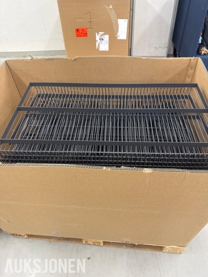 Komplett Wanzl butikkinnredning / hyllesystem – over 4 500 deler
