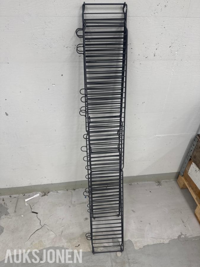 Komplett Wanzl butikkinnredning / hyllesystem – over 4 500 deler