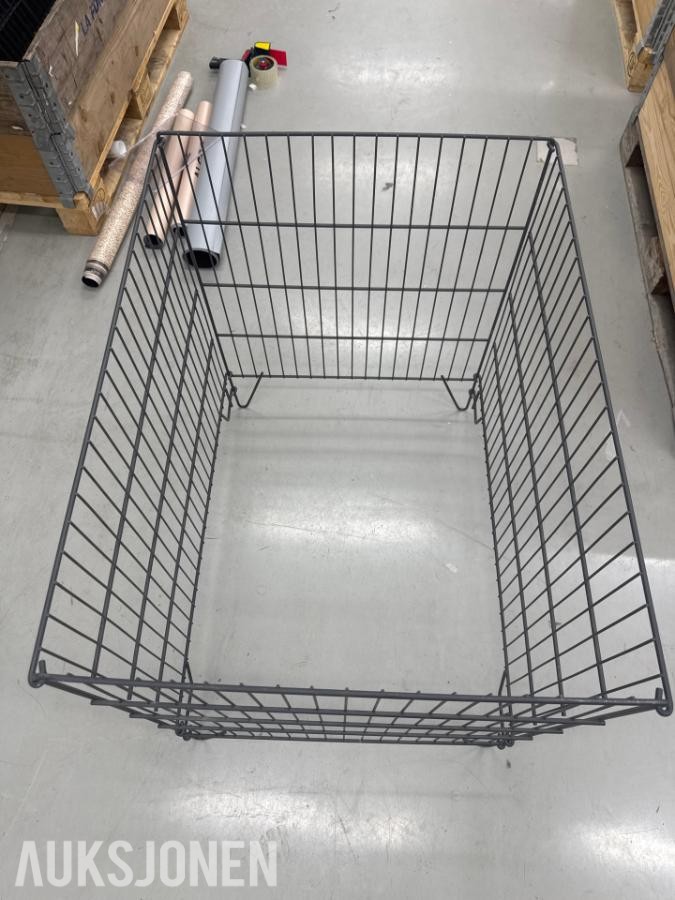 Komplett Wanzl butikkinnredning / hyllesystem – over 4 500 deler