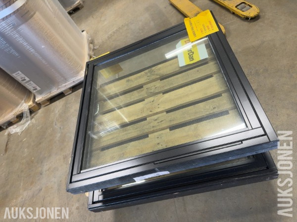 2stk vinduer 1088x1088 mm