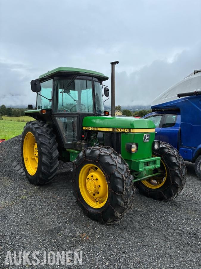 1982 John Deere 2040 SG2 traktor - MVA FRI