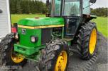 1982 John Deere 2040 SG2 traktor - MVA FRI