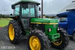1982 John Deere 2040 SG2 traktor - MVA FRI