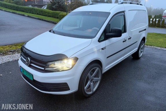 2017 Volkswagen Caddy Maxi 2,0 TDI 122hk 4Motion Adaptiv cruisekontroll, Webasto, Ryggekamera