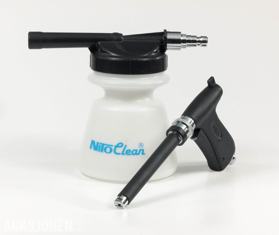 NiTo Skumsprøyte, 1,4 ltr inkl. strålerør, pistol og slange