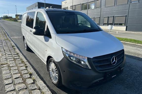 2017 Mercedes-Benz VITO 2.1 D 190HK 4MATIC AUT 5 SETER HENGERFESTE KAMERA LED CRUISE