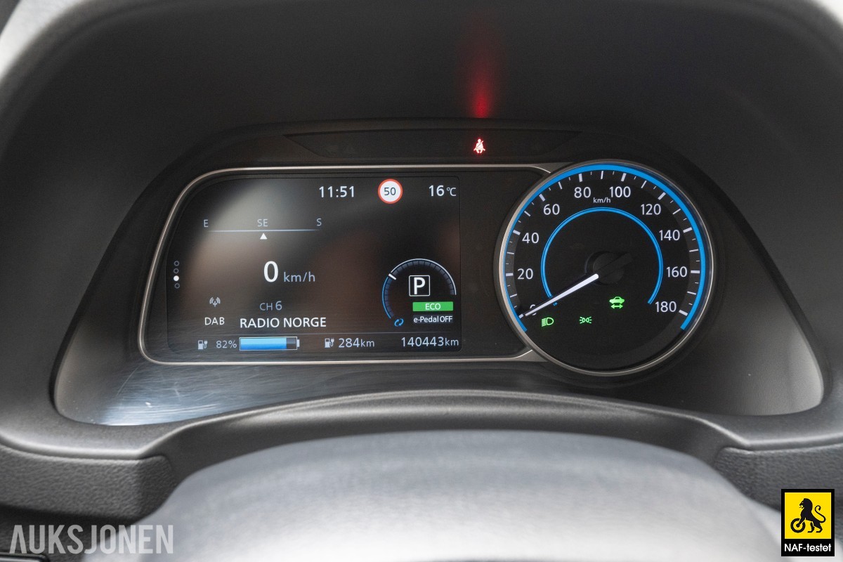 2022 Nissan Leaf E+ 62 KWH ACC VARMER 360-KAMERA NAVI