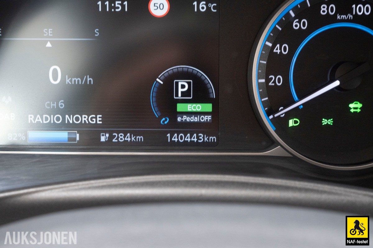 2022 Nissan Leaf E+ 62 KWH ACC VARMER 360-KAMERA NAVI