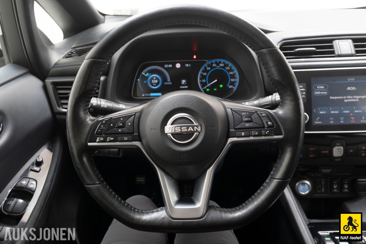 2022 Nissan Leaf 62kWH ACC 360 KAMERA VARMER NAVI