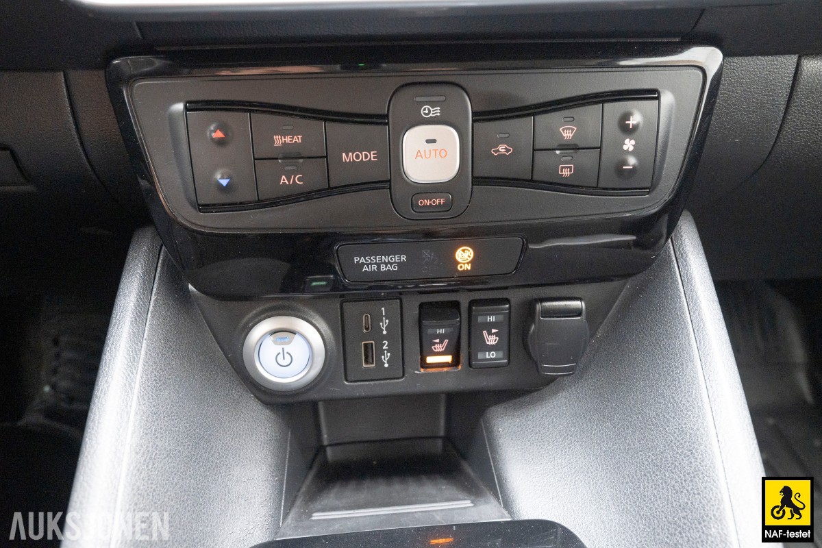 2022 Nissan Leaf 62kWH ACC 360 KAMERA VARMER
