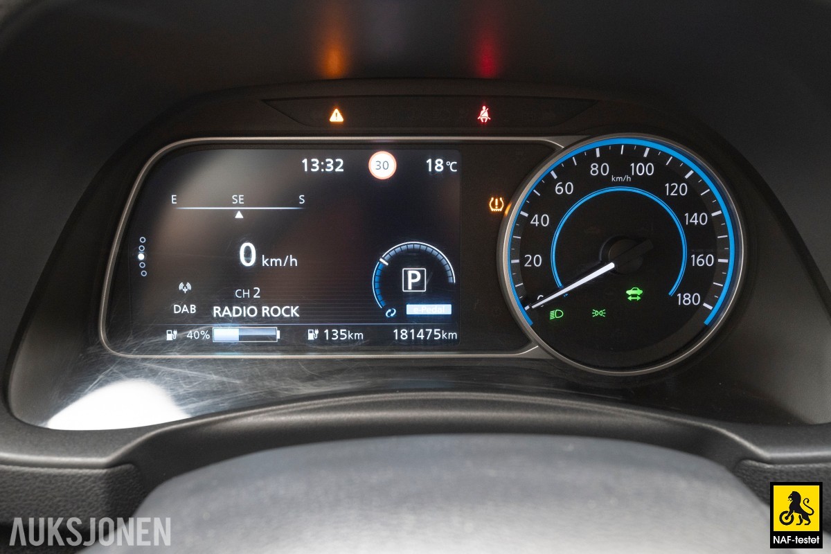 2022 Nissan Leaf 62kWH ACC 360 KAMERA VARMER
