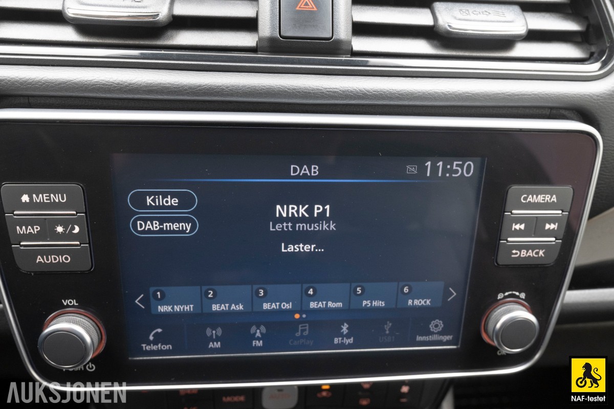 2022 Nissan Leaf 62kWH ACC 360 KAMERA VARMER