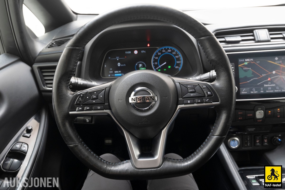 2022 Nissan Leaf 62kWH ACC 360 KAMERA VARMER