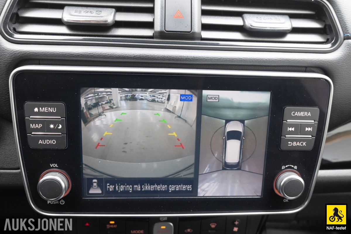 2022 Nissan Leaf 62kWH ACC 360 KAMERA VARMER 