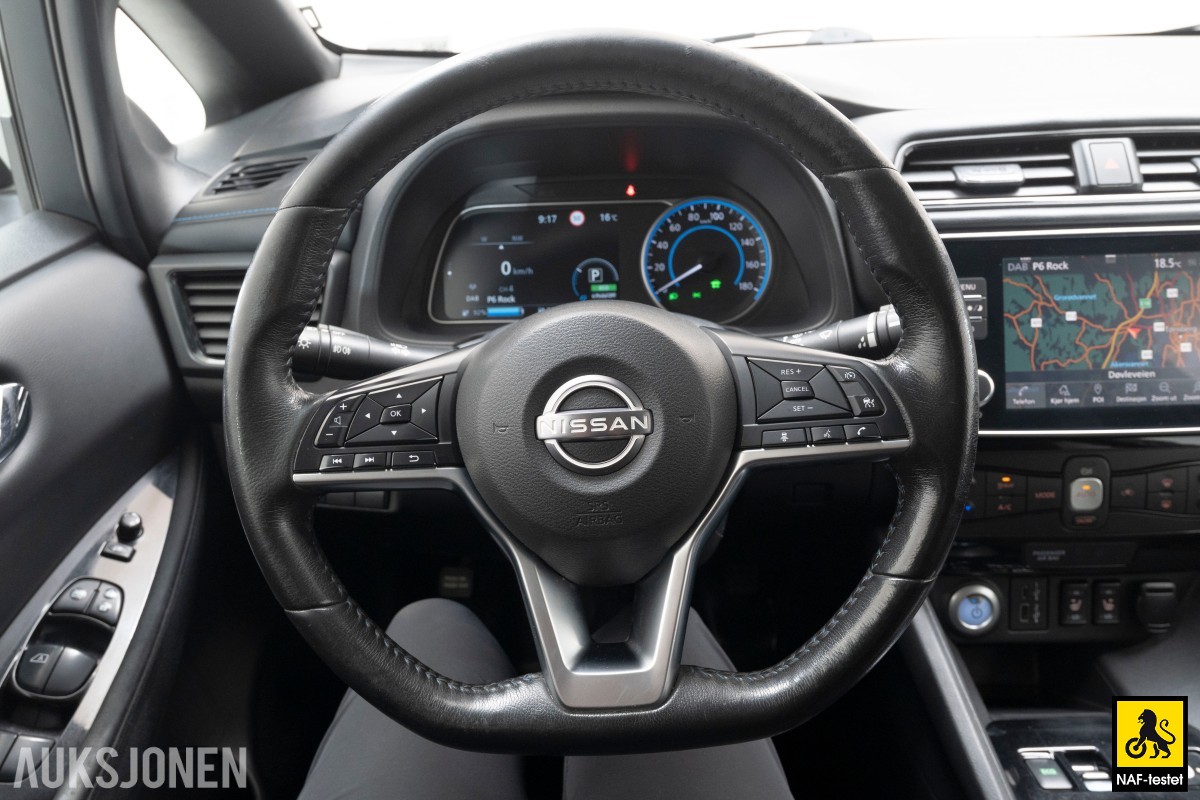 2022 Nissan Leaf 62kWH ACC 360 KAMERA VARMER 