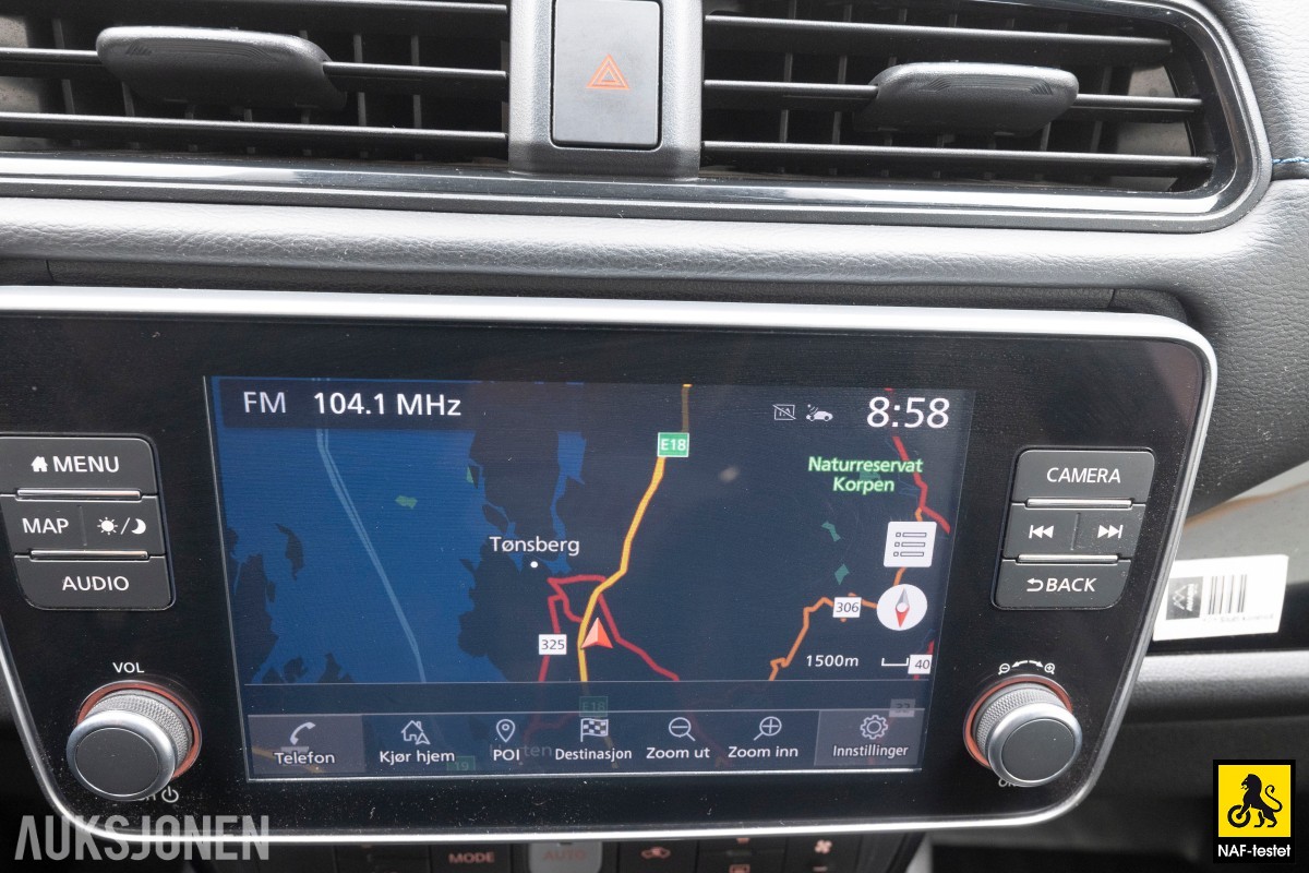 2022 Nissan Leaf 62kWH ACC 360 KAMERA VARMER