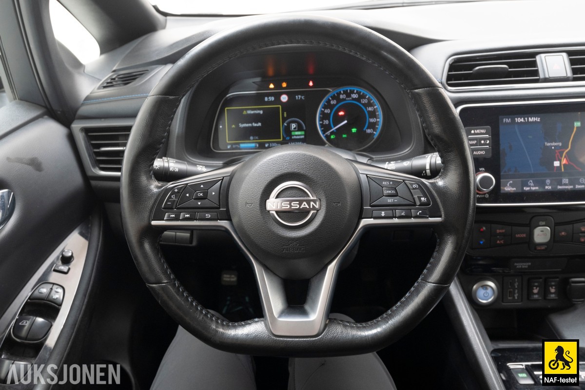 2022 Nissan Leaf 62kWH ACC 360 KAMERA VARMER