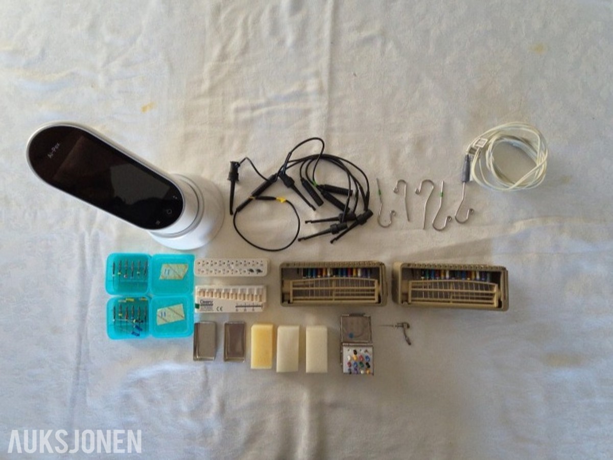 Woodpecker Ai-Pex apexlokator med endodontisk utstyr og tilbehør