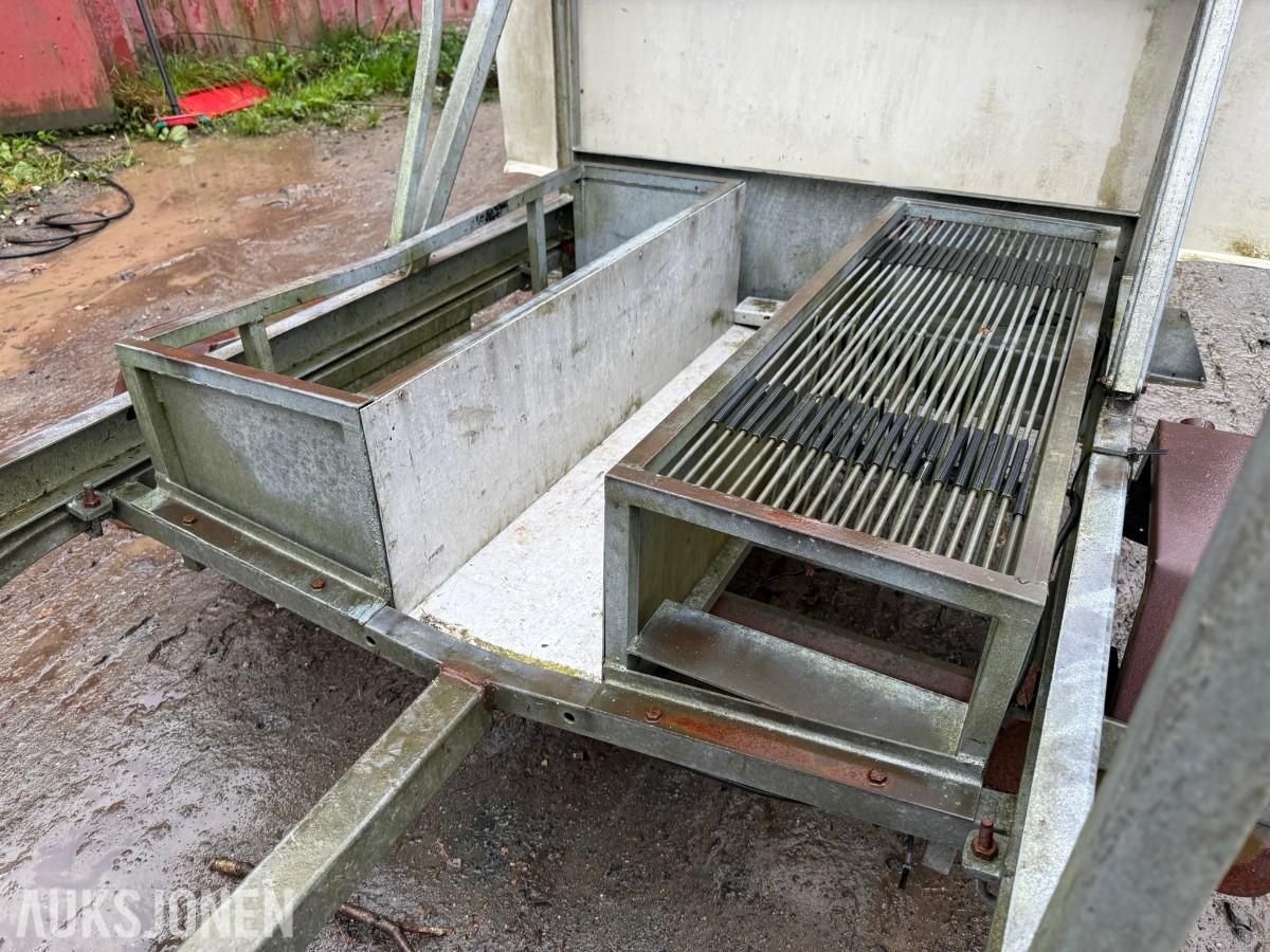 Brenderup skilthenger - varslingshenger – hev-/senkbar skiltplate