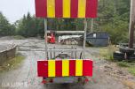 Brenderup skilthenger - varslingshenger – hev-/senkbar skiltplate