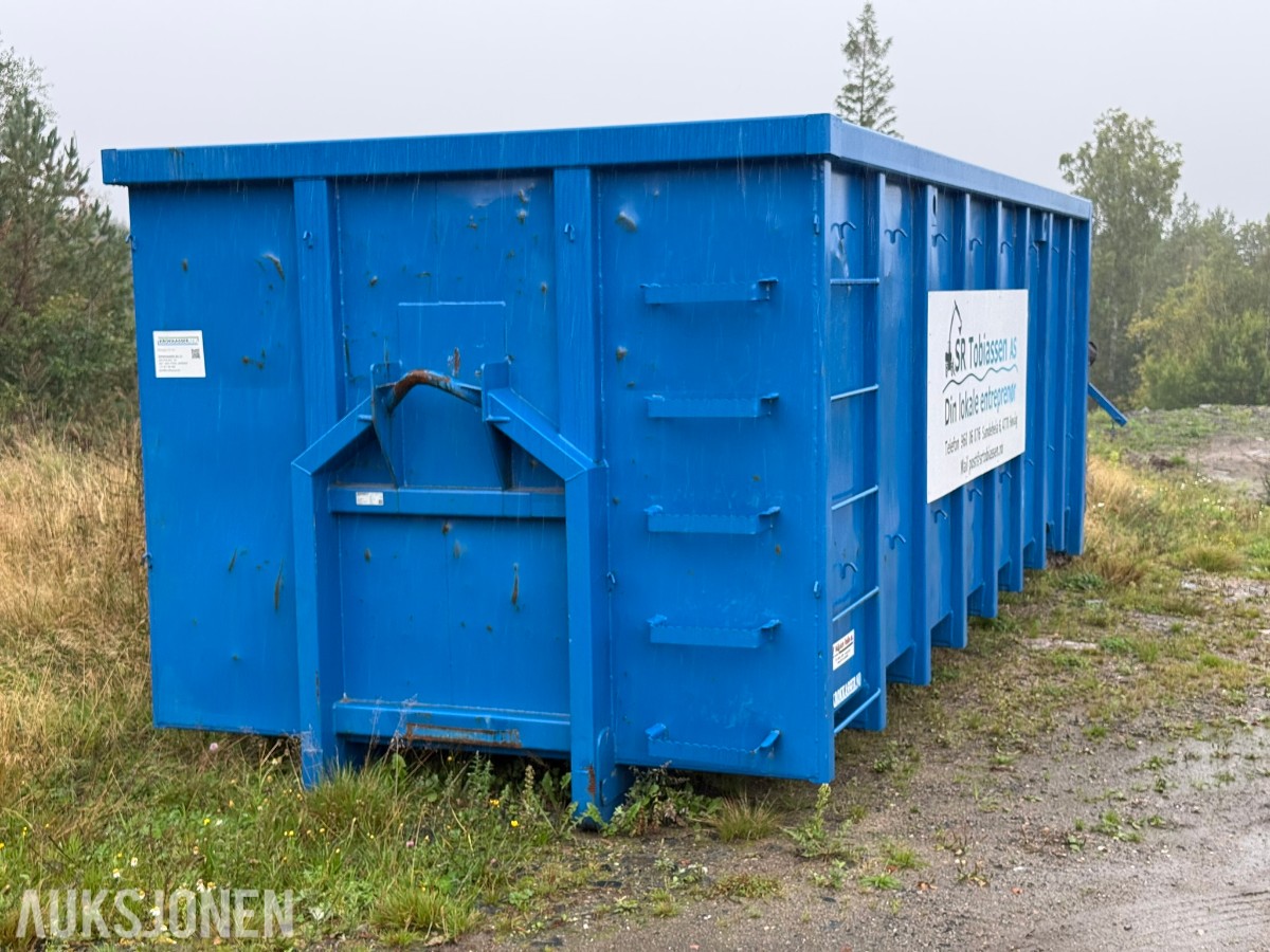 2022 Krokkasser.no krokcontainer – 30 m³ – 6,0 meter