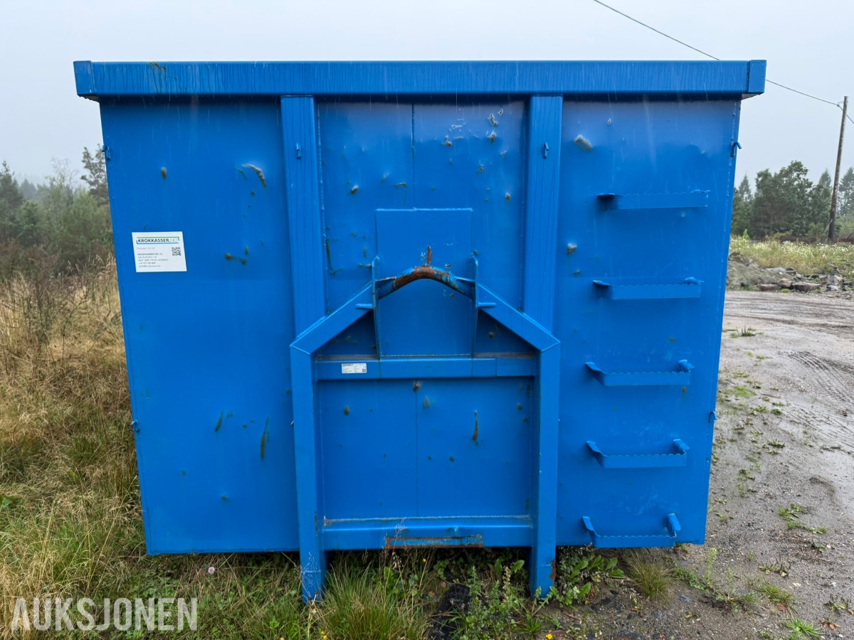 2022 Krokkasser.no krokcontainer – 30 m³ – 6,0 meter