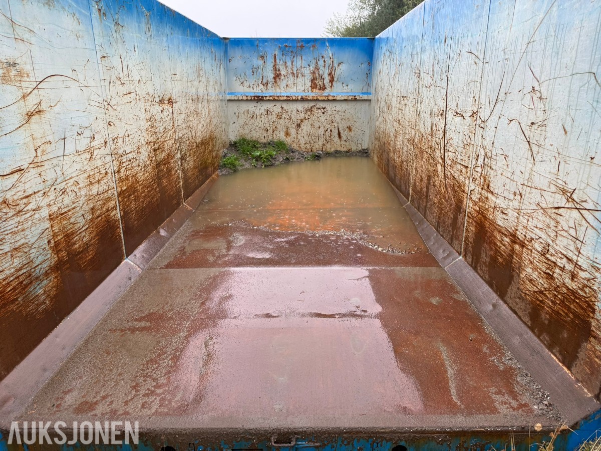 2022 Krokkasser.no krokcontainer – 30 m³ – 6,0 meter