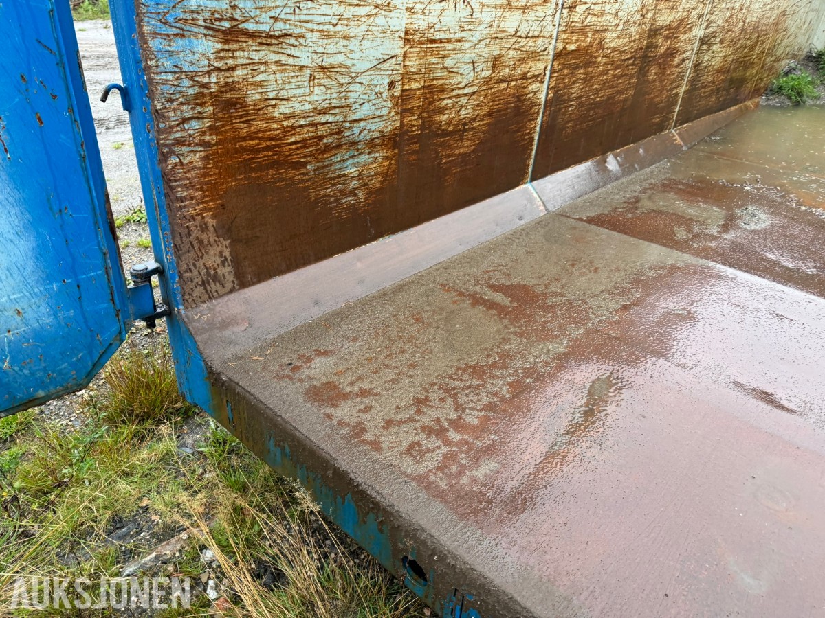 2022 Krokkasser.no krokcontainer – 30 m³ – 6,0 meter