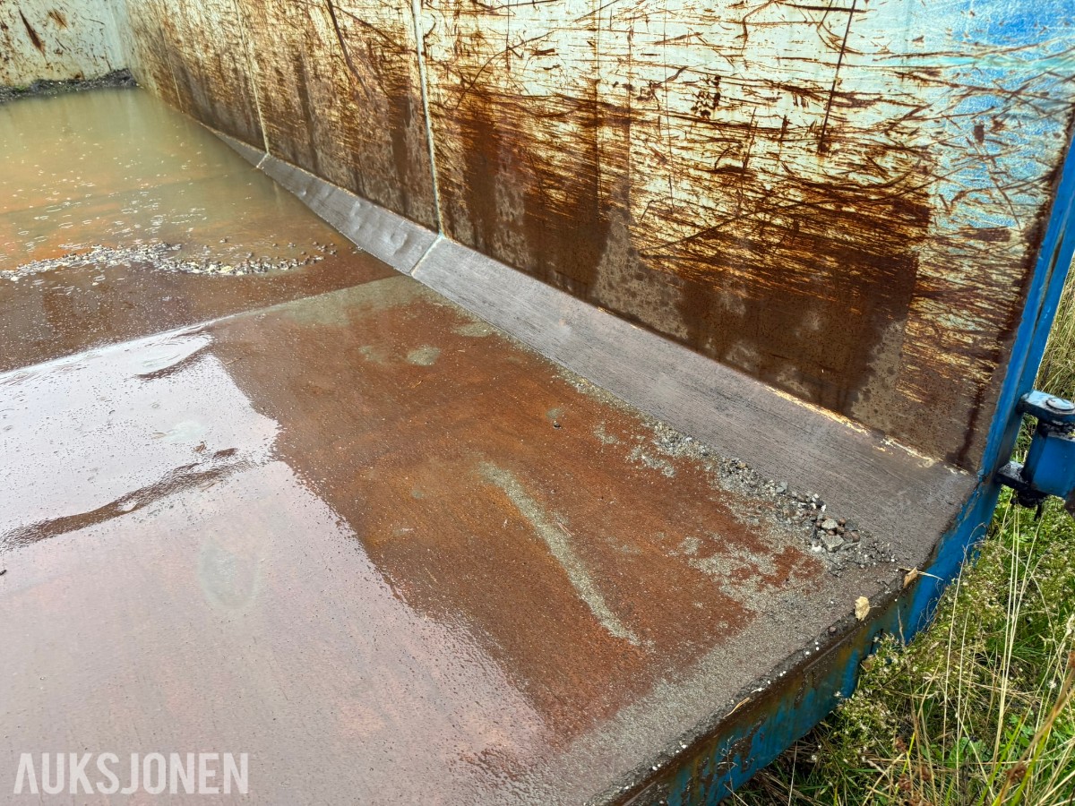 2022 Krokkasser.no krokcontainer – 30 m³ – 6,0 meter