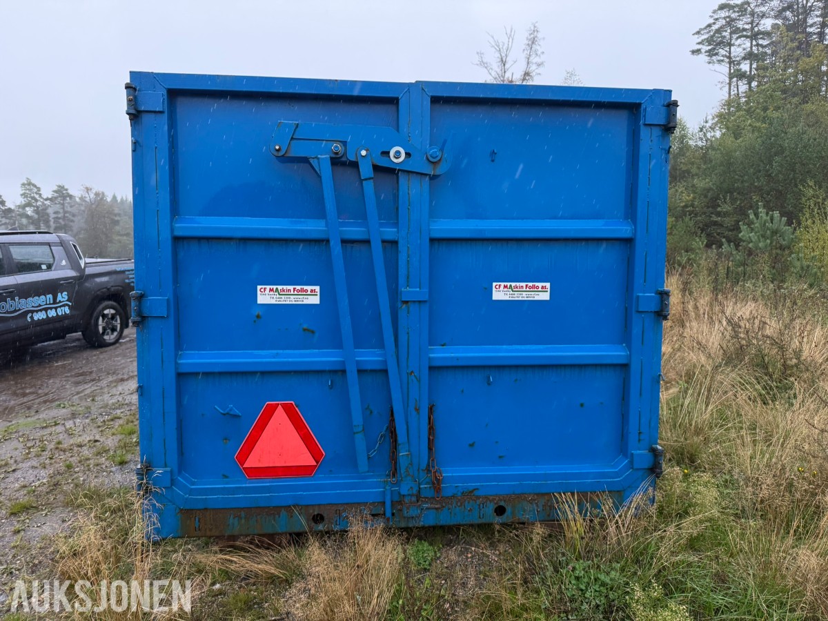 2022 Krokkasser.no krokcontainer – 30 m³ – 6,0 meter