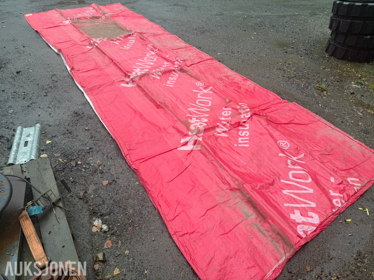 4 stk HeatWork isolasjonsmatter / vintermatter – 2 x 6 meter