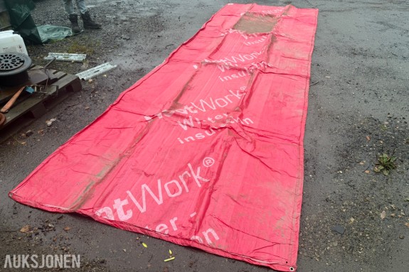 4 stk HeatWork isolasjonsmatter / vintermatter – 2 x 6 meter