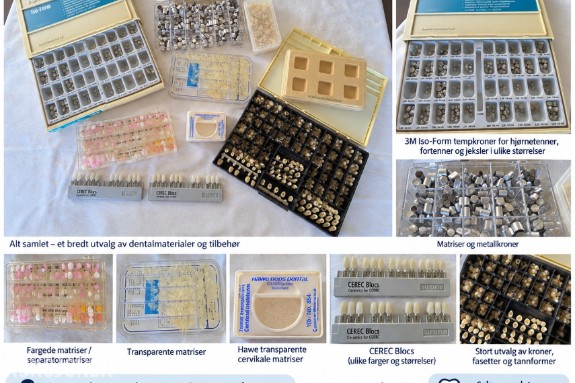 Tannteknisk utstyr – 3M Iso-Form, CEREC Blocs, kroner og matriser