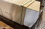 1 pakke plater 48 plater med hvit folie. 620x2820x10 mm