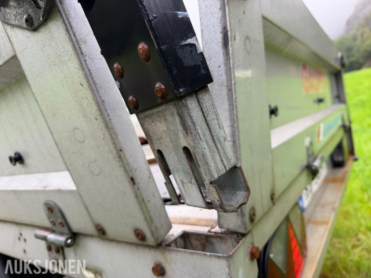 2015 GAUPEN D2030N 2000 KG TANDEMAKSEL AVTAKBARE LEMMER