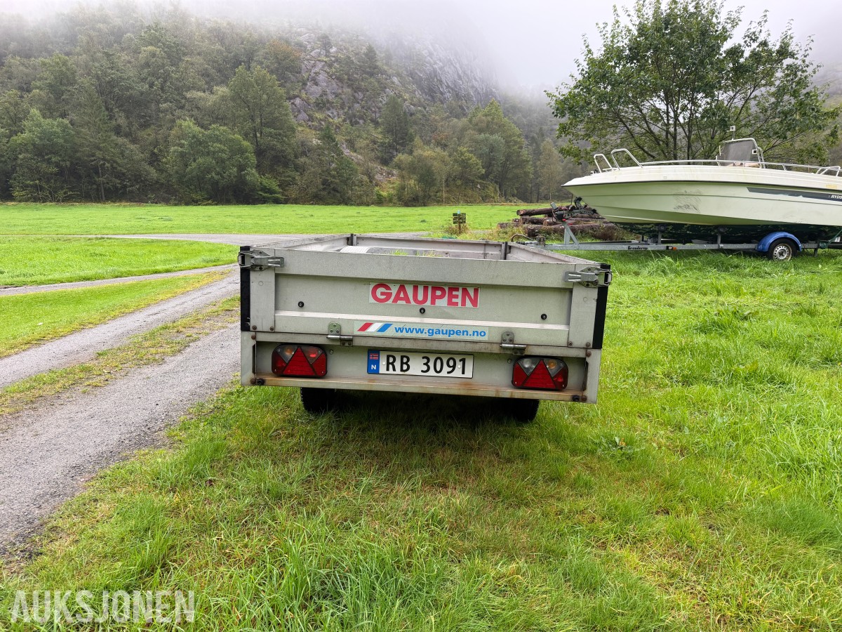 2015 GAUPEN D2030N 2000 KG TANDEMAKSEL AVTAKBARE LEMMER