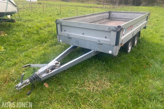 2015 GAUPEN D2030N 2000 KG TANDEMAKSEL AVTAKBARE LEMMER