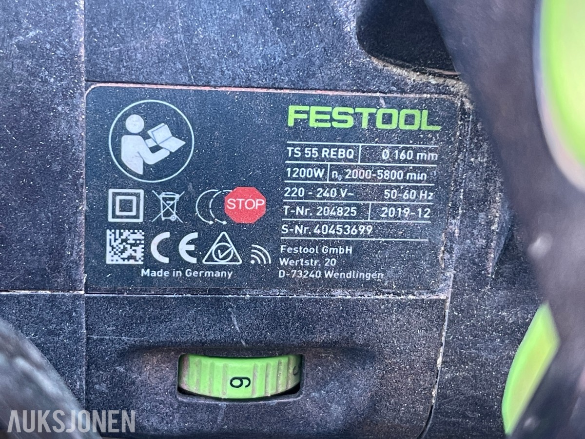 Verktøypakke, Festtool m.m