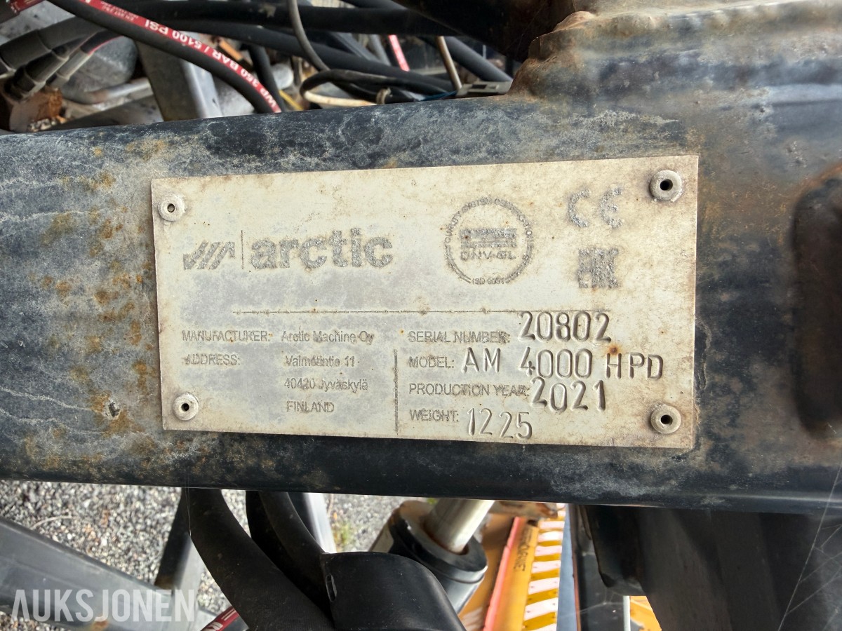 2021 ARCTIC AM 4000 HPD SVINGBAR PLOG