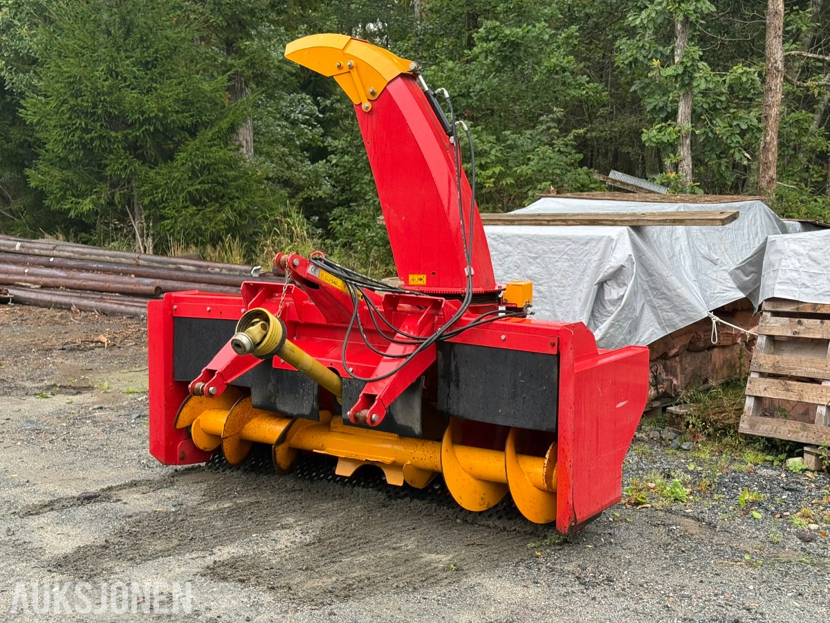 2022 Duun TF240 snøfres – PTO – HYDRAULISK SVING OG NEDBREKK PÅ TUT