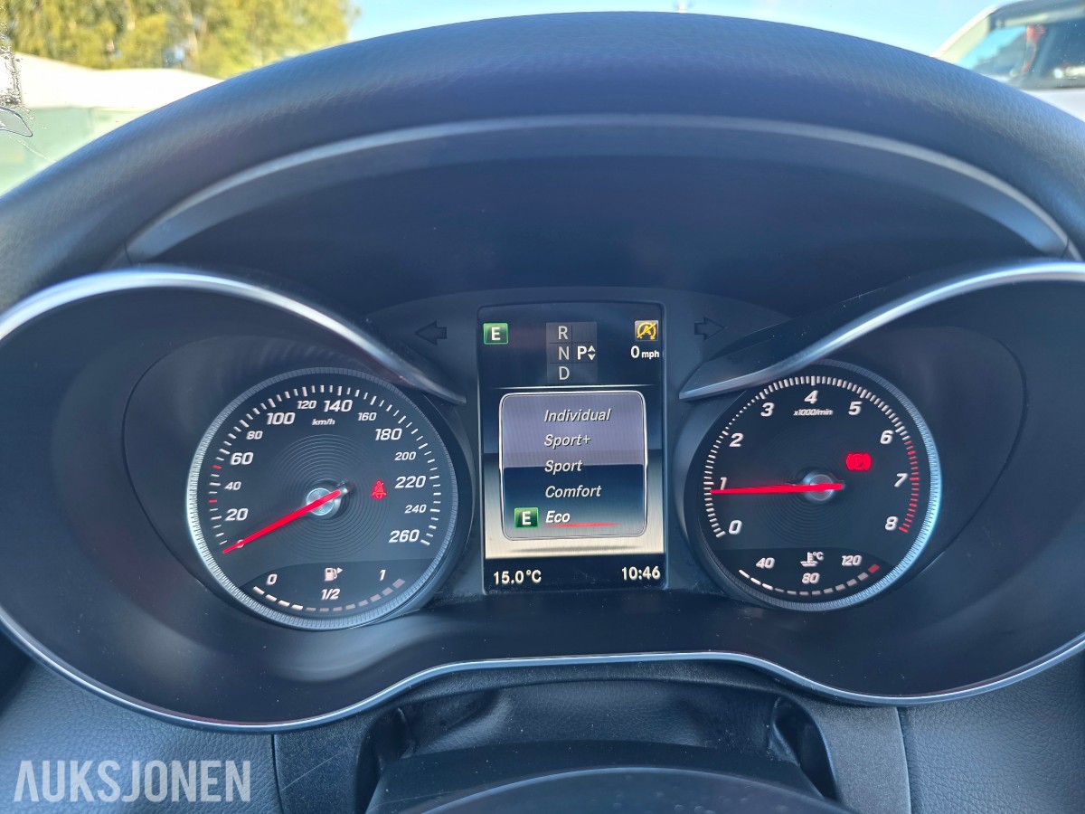 2017 Mercedes-Benz C 200 2.0-184 4MATIC-service historikk-EU-Gokjent til 03/2028