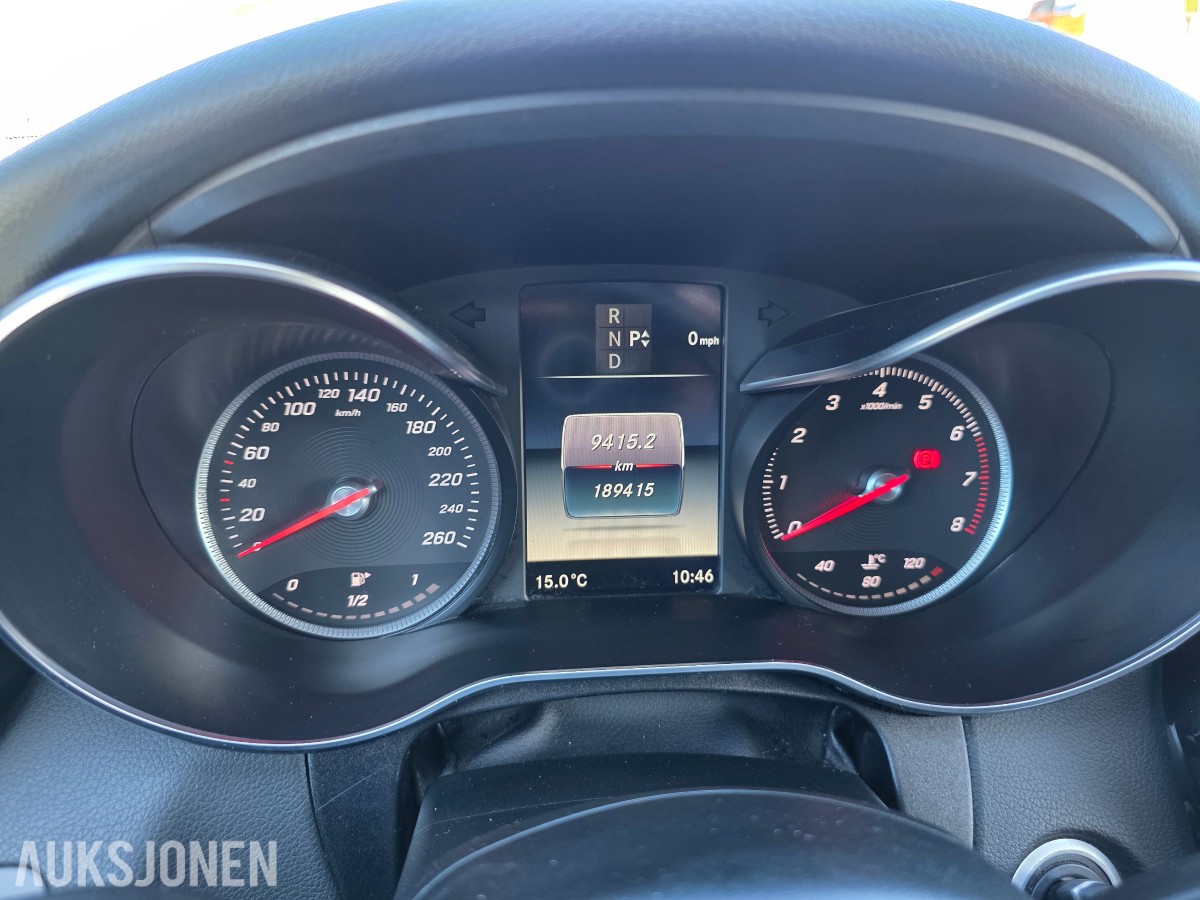 2017 Mercedes-Benz C 200 2.0-184 4MATIC-service historikk-EU-Gokjent til 03/2028