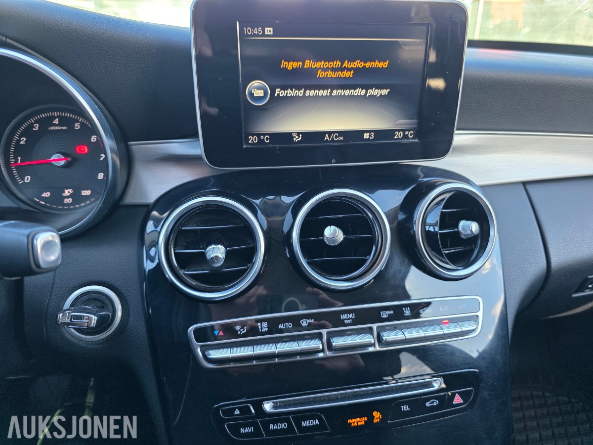 2017 Mercedes-Benz C 200 2.0-184 4MATIC-service historikk-EU-Gokjent til 03/2028