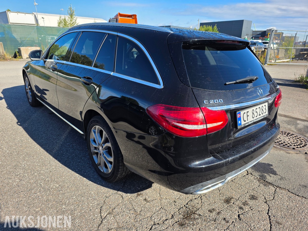 2017 Mercedes-Benz C 200 2.0-184 4MATIC-service historikk-EU-Gokjent til 03/2028