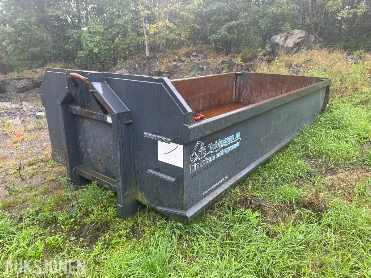 2012 Krokcontainer.no dumperkasse – 5,80 m – hydraulisk baklem