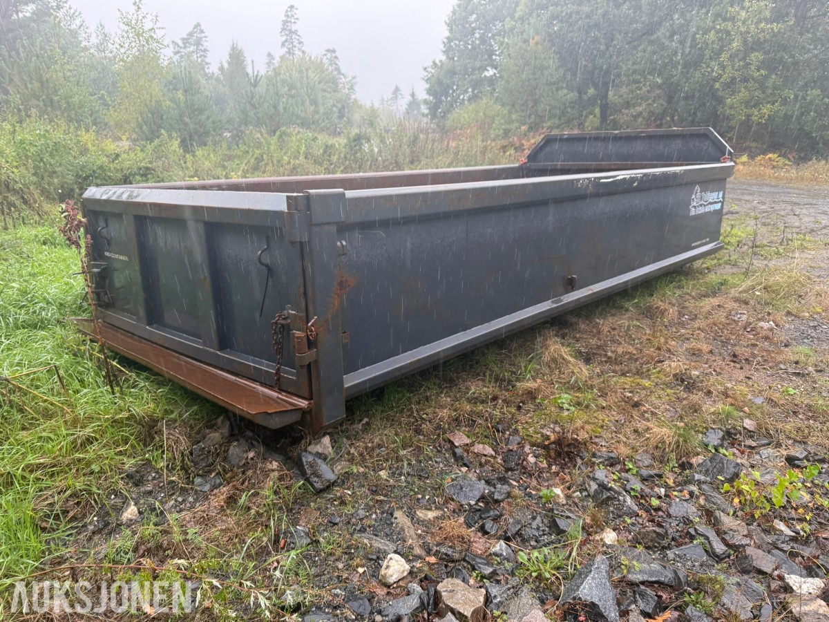 2012 Krokcontainer.no dumperkasse – 5,80 m – hydraulisk baklem