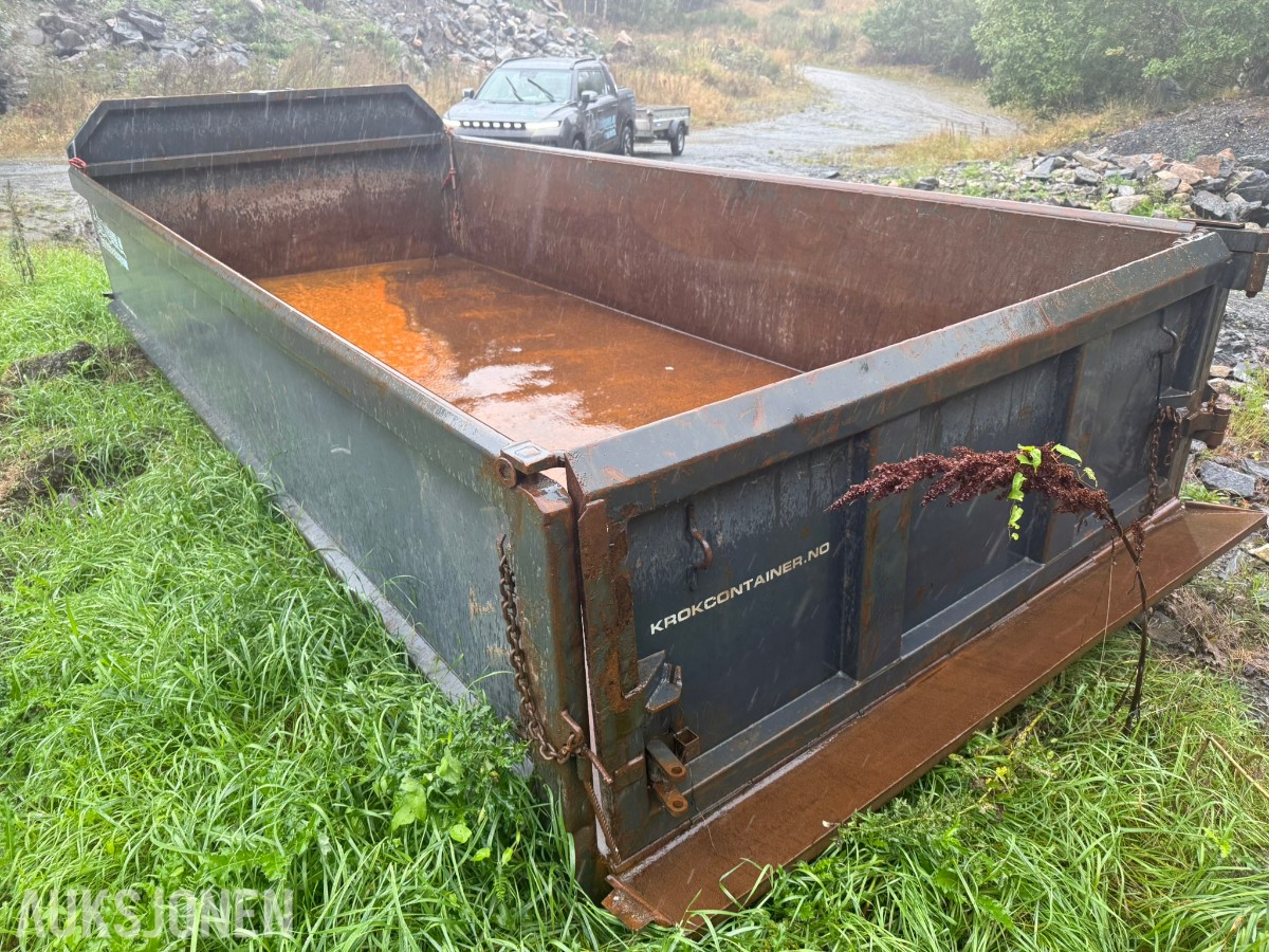 2012 Krokcontainer.no dumperkasse – 5,80 m – hydraulisk baklem
